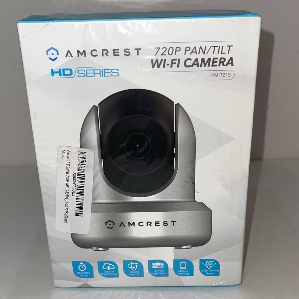 Amcrest 720P WiFi Video Monitoring Security Wireless IP Camera with Pan/Tilt